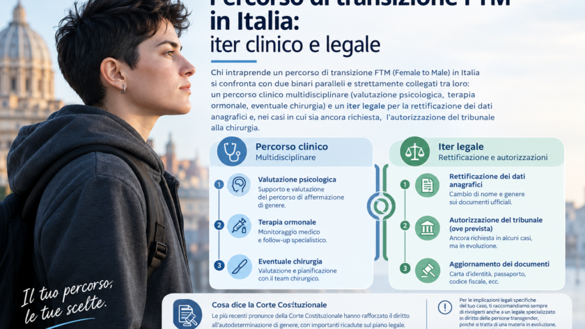 Percorso di transizione FTM in Italia